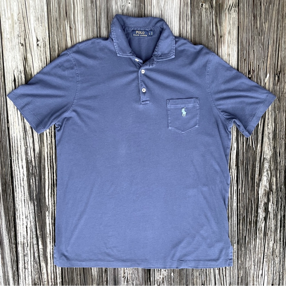 Polo Ralph Lauren Classic Fit Polo Shirt Blue L
